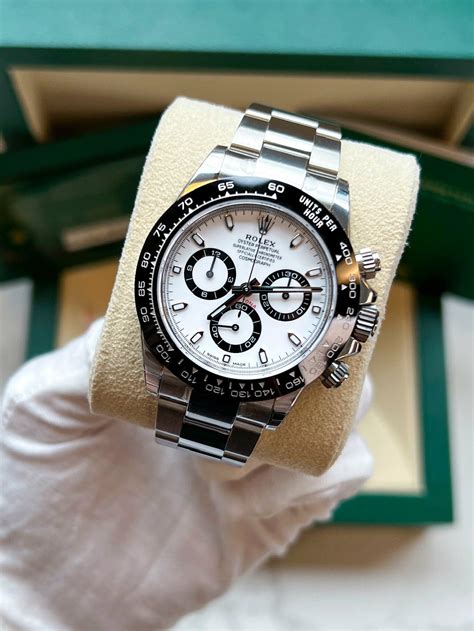 rolex daytona white gold panda dial|rolex panda offerte.